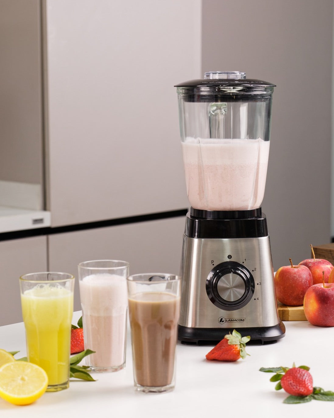 Blender électrique en verre 1000W