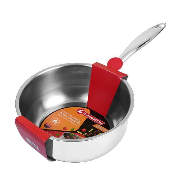Casserole TRINEO TRI-PLY 16 cm