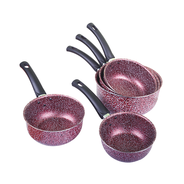 Kit 5 casseroles Hbibti Granite